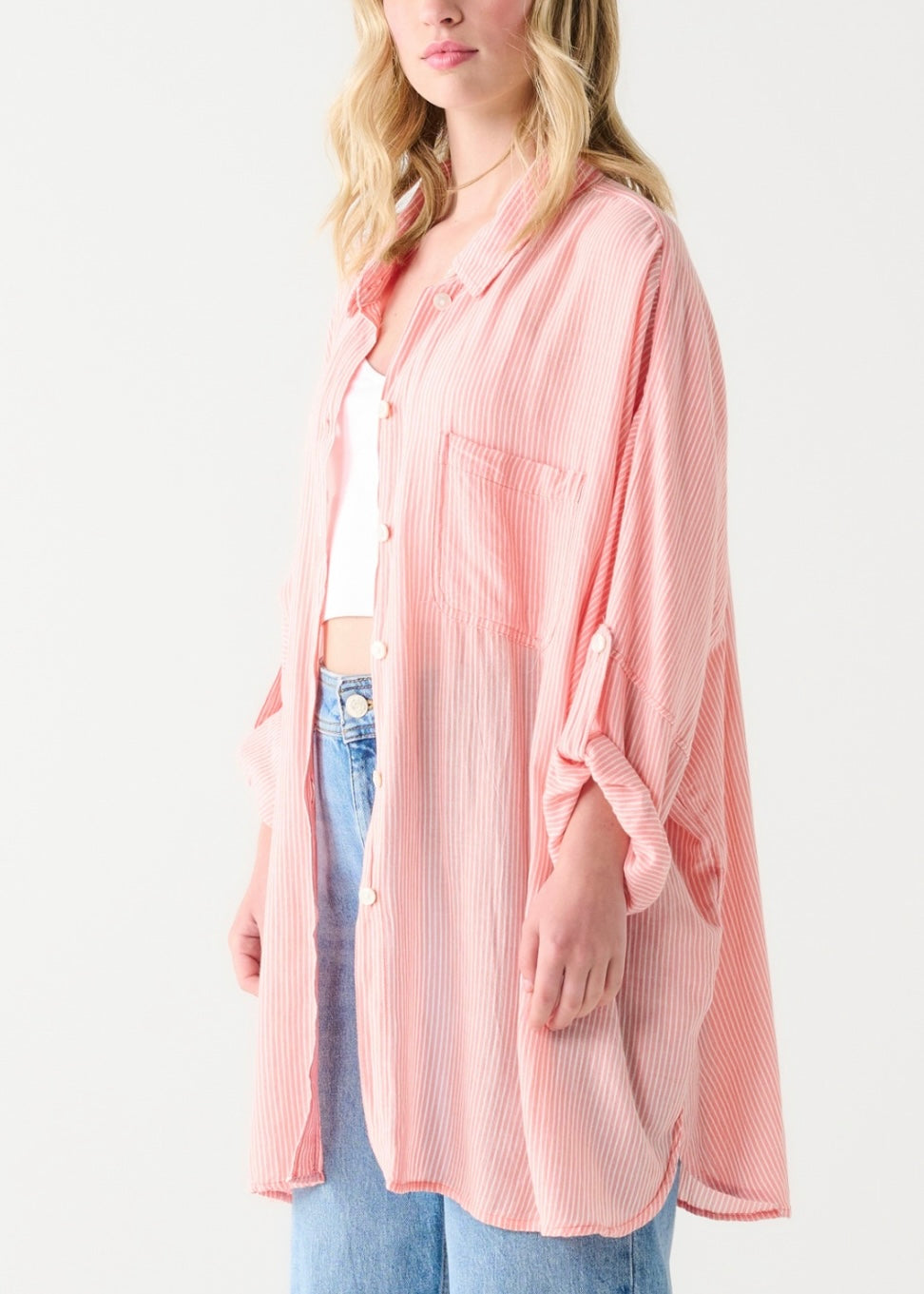 Oversized Button Up