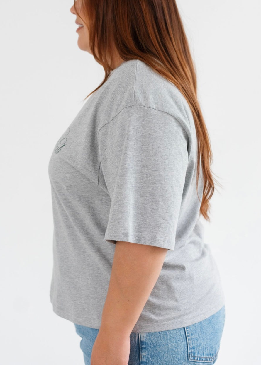 Kind Club Melange Boxy Tee