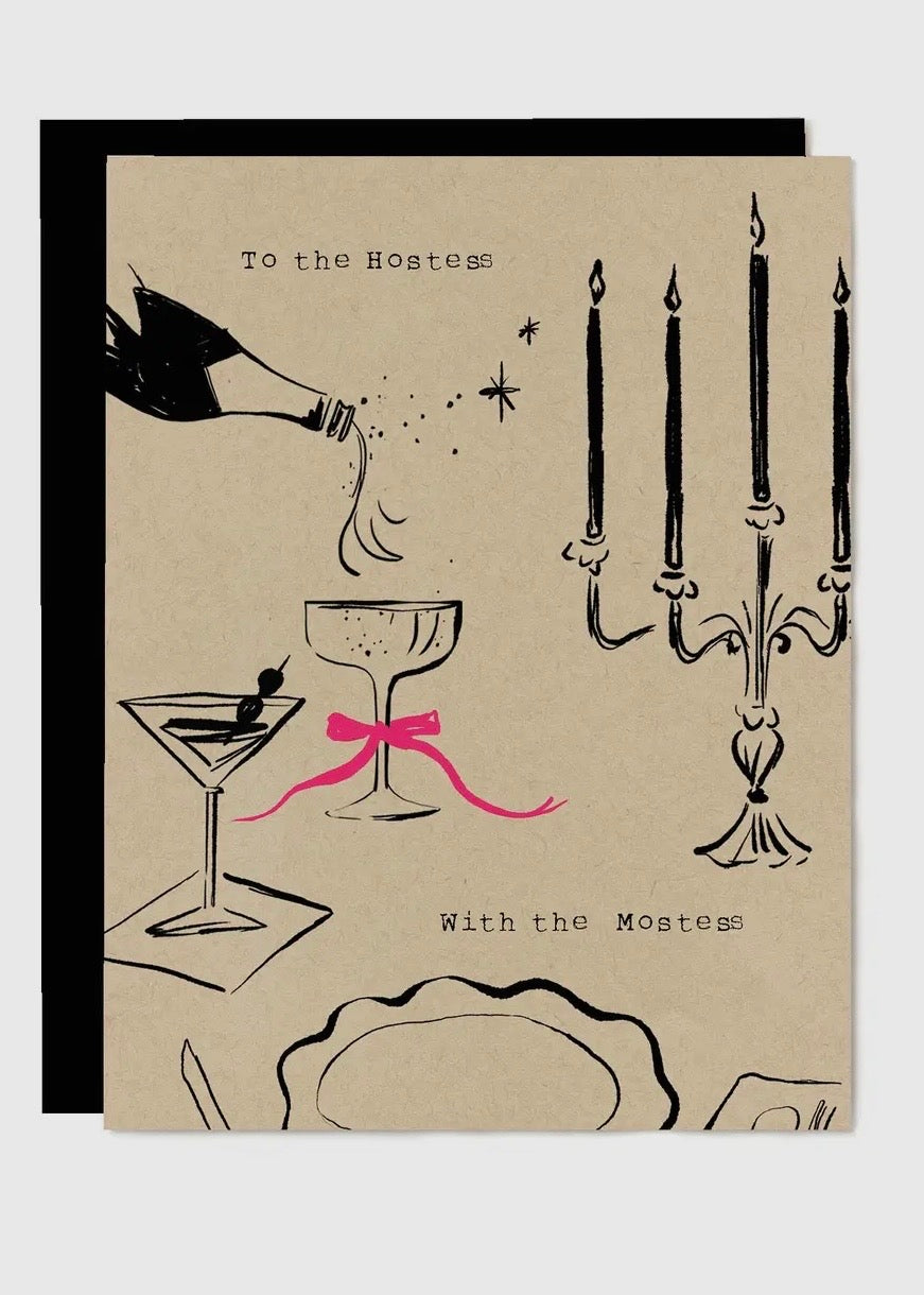 Hostess with the Mostess Card