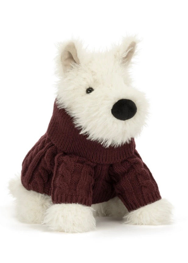 Munro Scottie Dog Winter Jumper Outfit