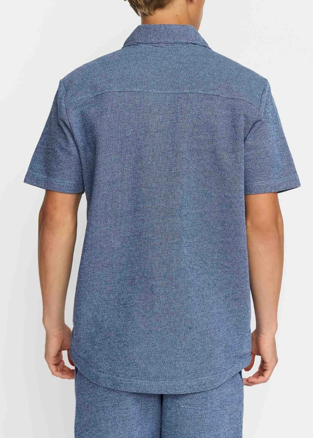 Short-sleeved Cuban Shirt / 3228