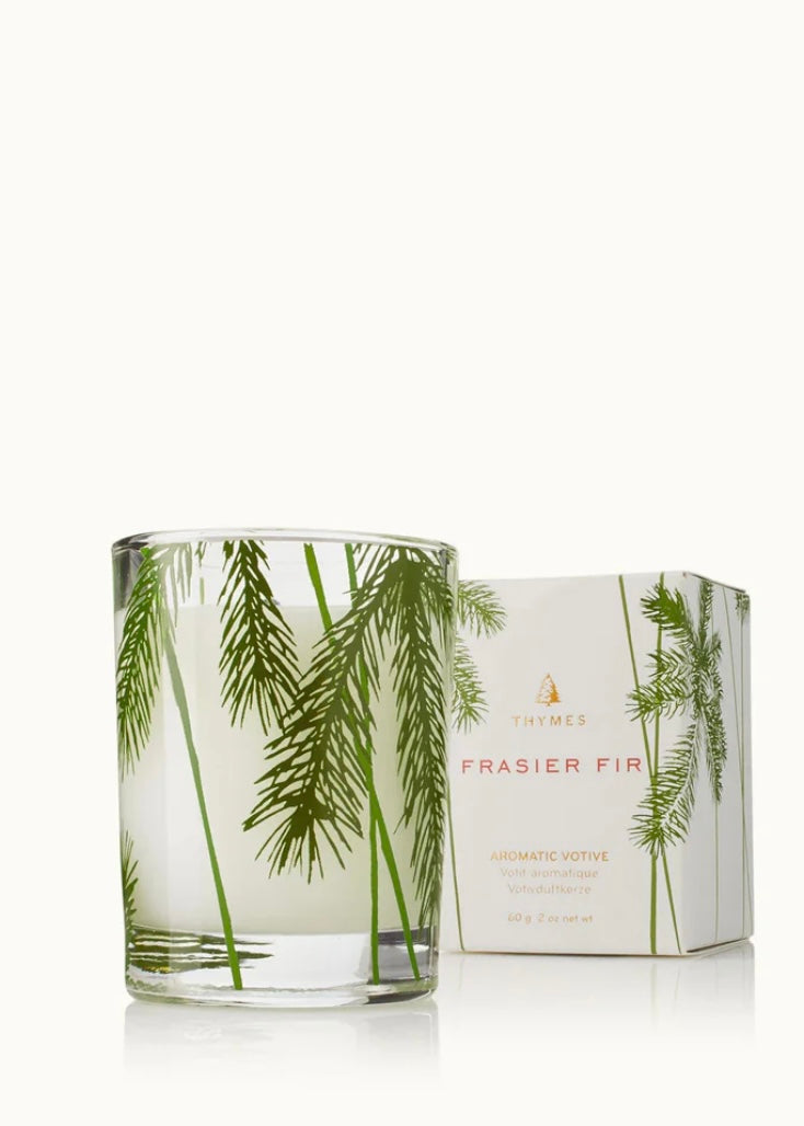 Frasier Fir Pine Needle Votive Candle