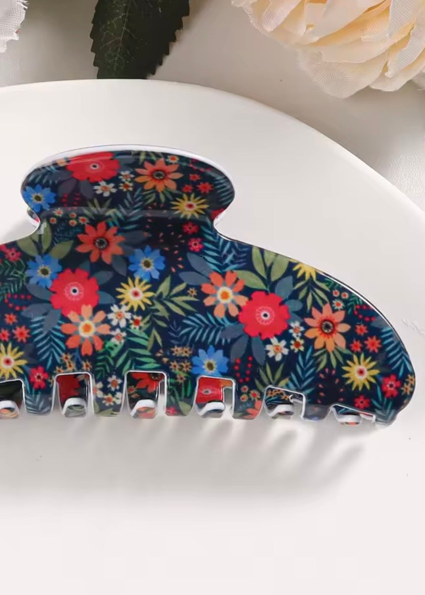 Buy Myself Flowers Hair Clip