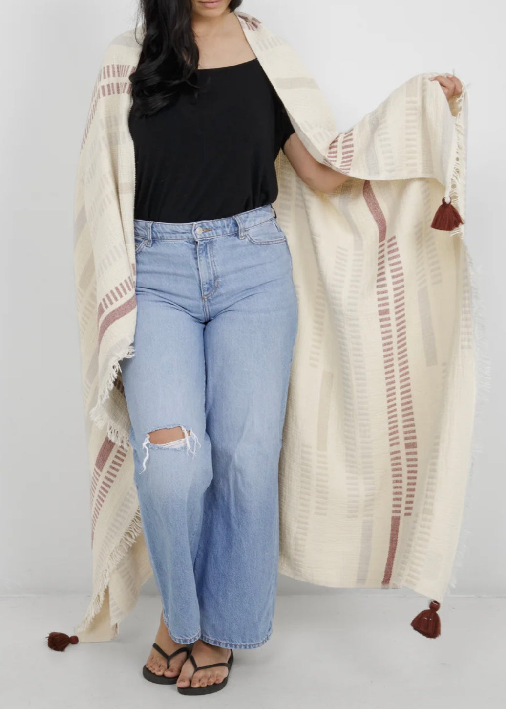 The Haze Muslin Throw