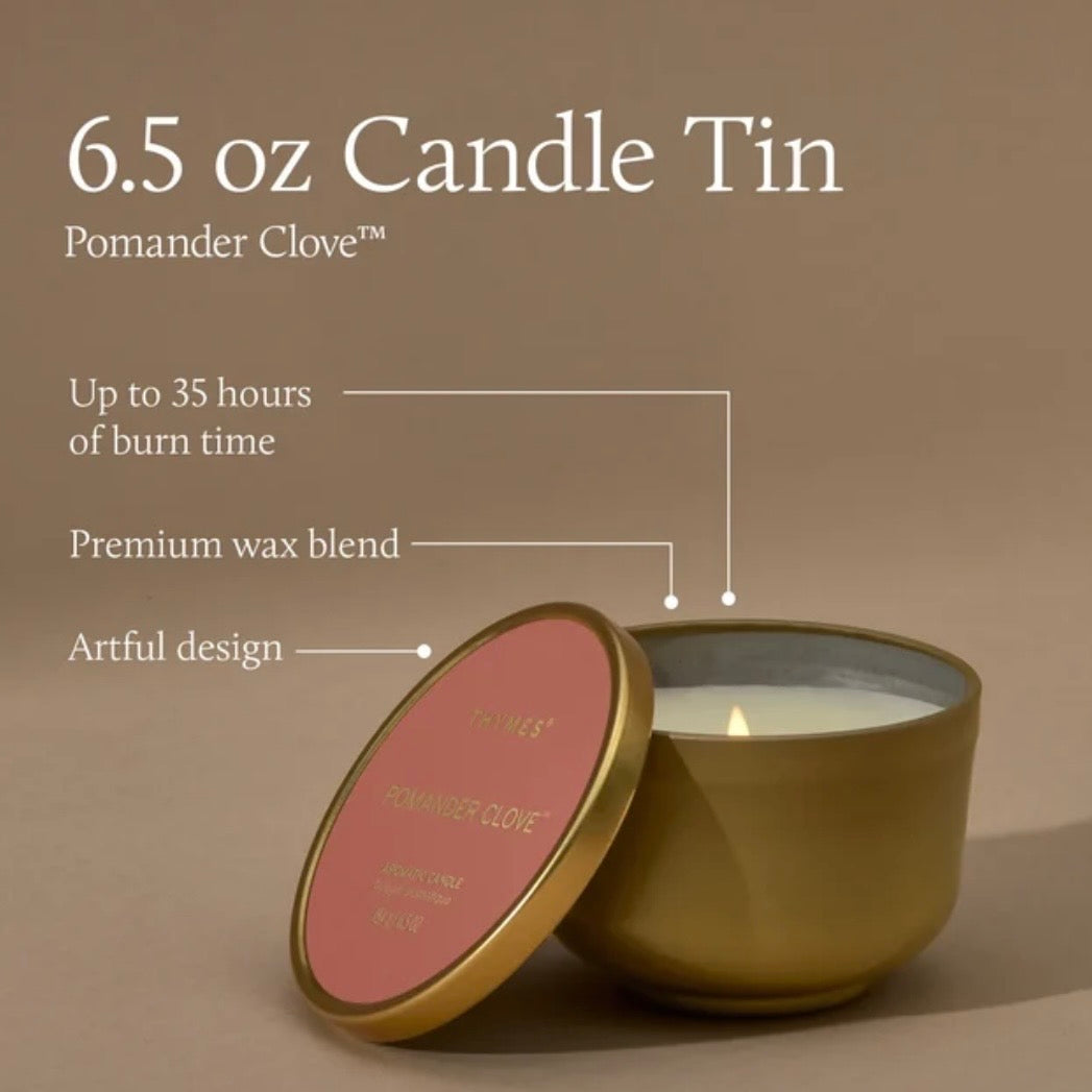Pomander Clove Universal Tin Candle