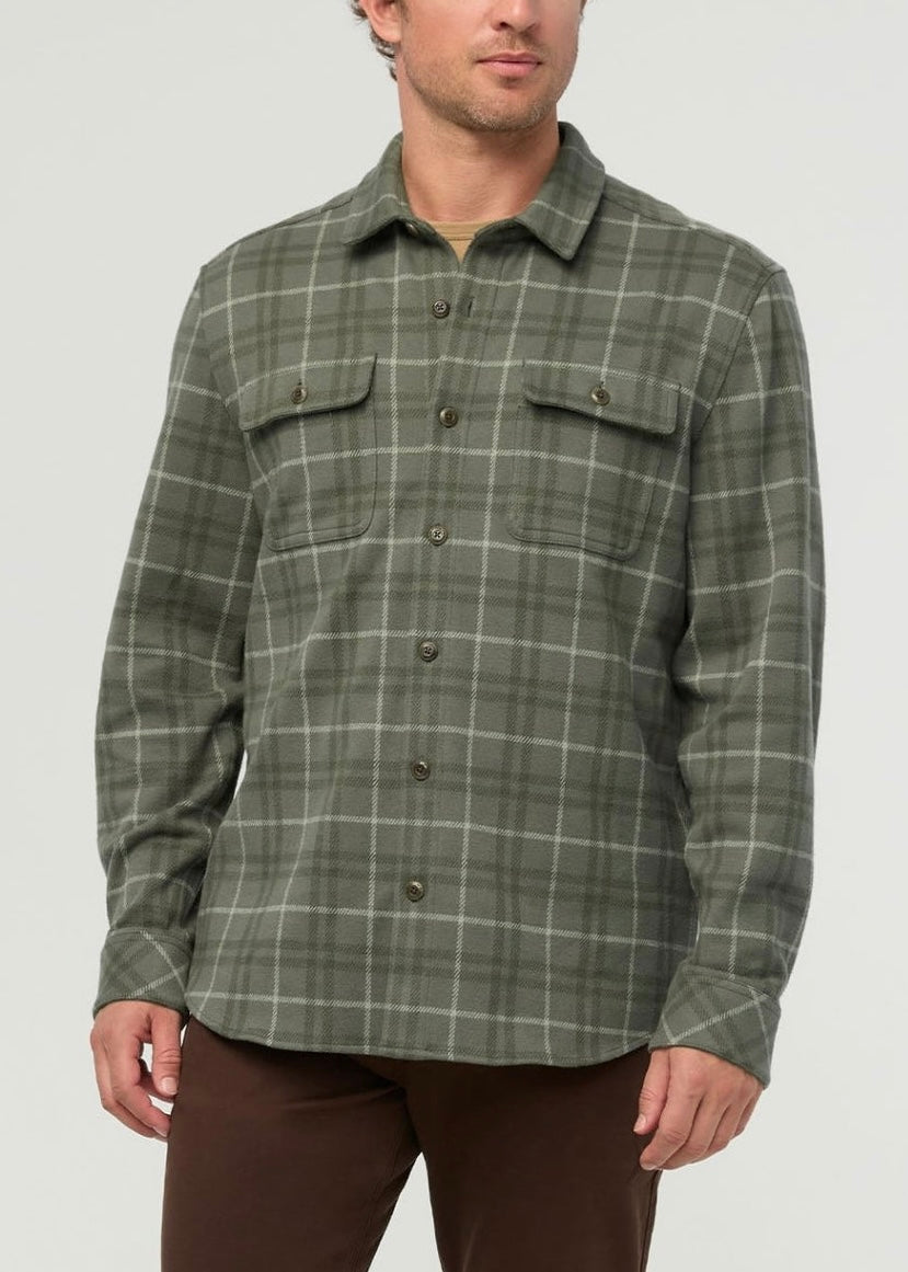 Performance Flannel Overshirt