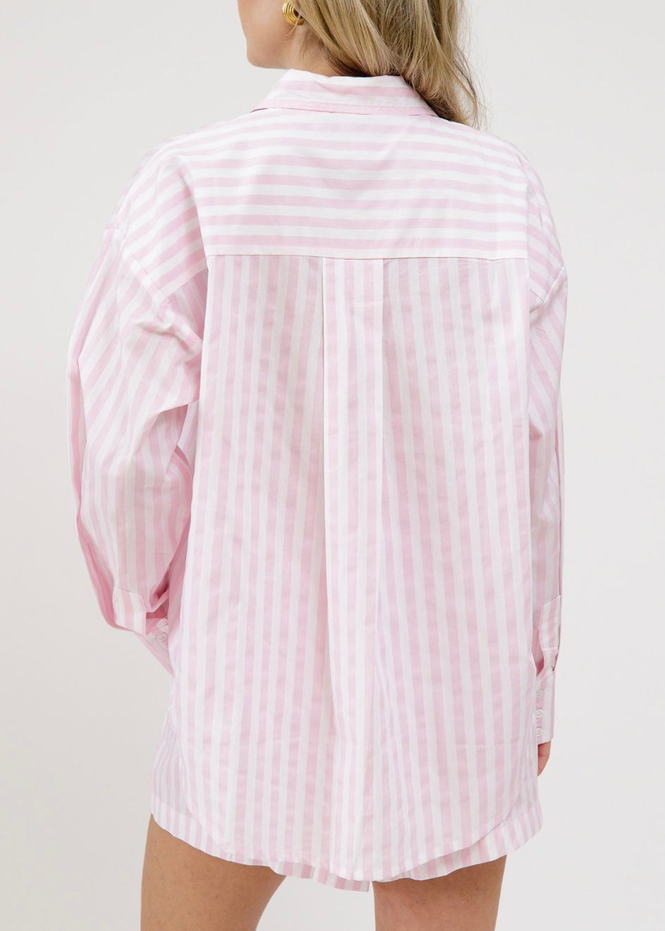 Poplin Button Up Shirt