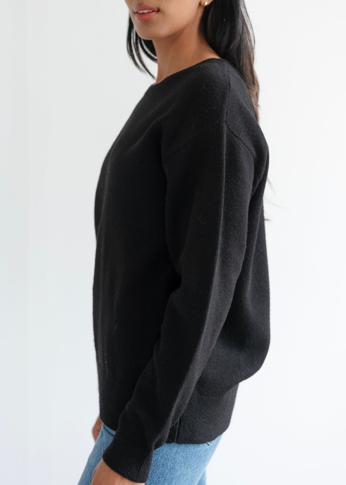 Oversized Knitted Crewneck