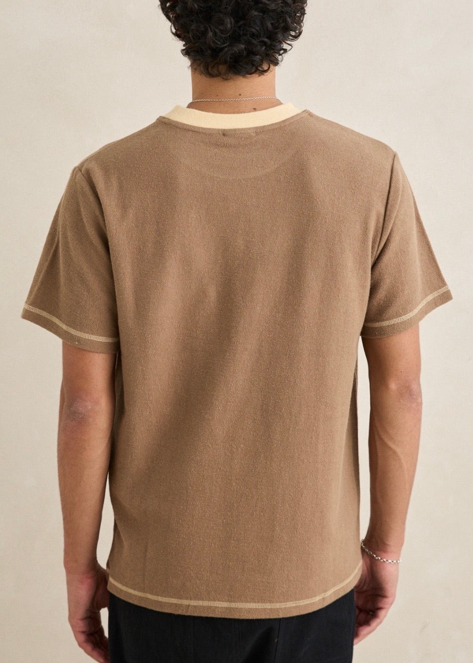 Contrast Vintage Terry SS T-Shirt