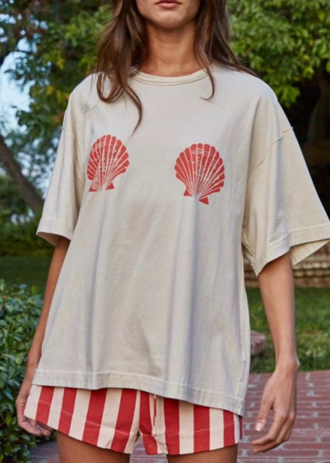 Sun-Kissed Sea Shells Tee