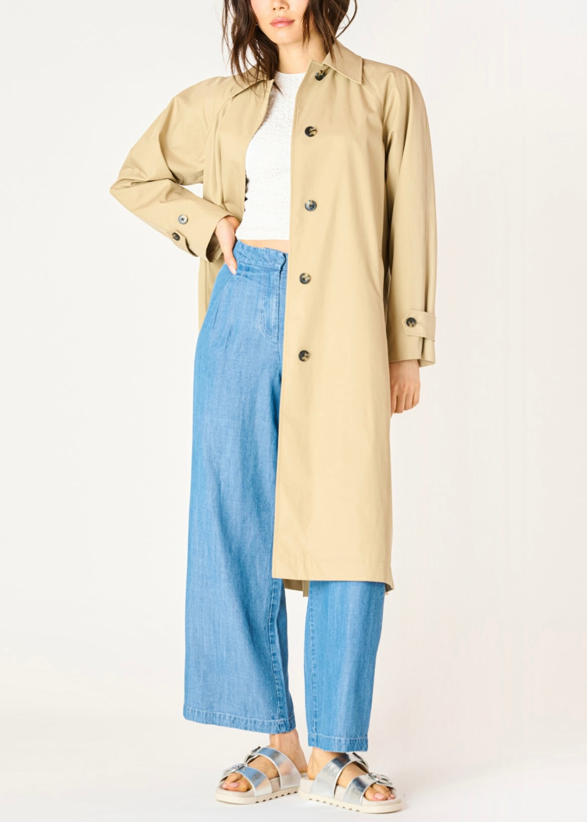 Relaxed Trench Coat