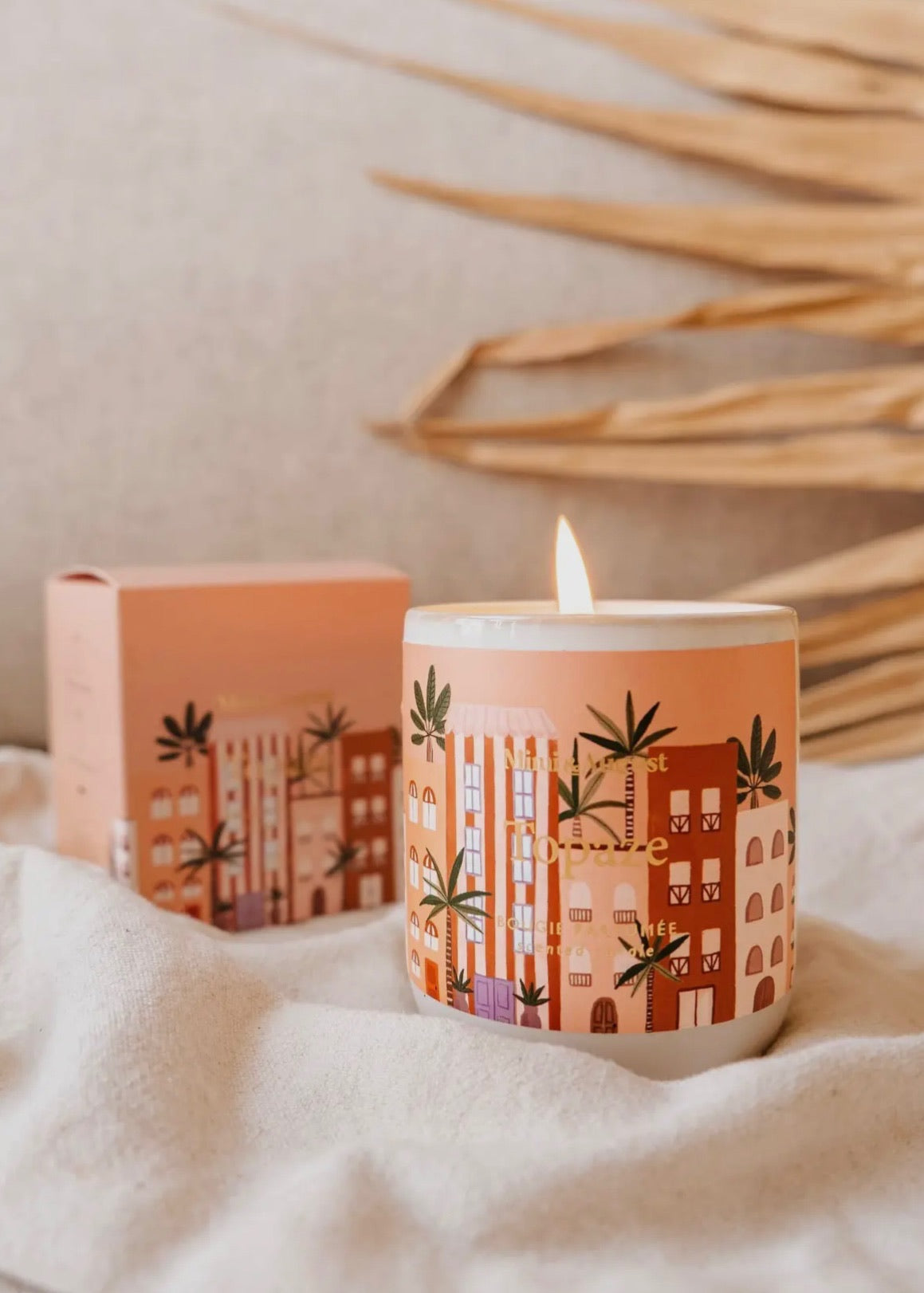 Topaze - Reusable Candle 8oz