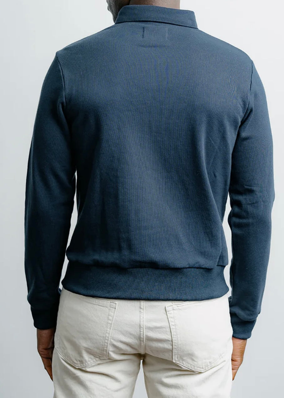 Long Sleeved Knit Polo