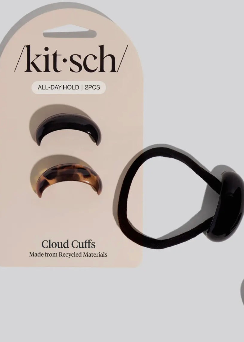 Black & Tort Cloud Cuffs