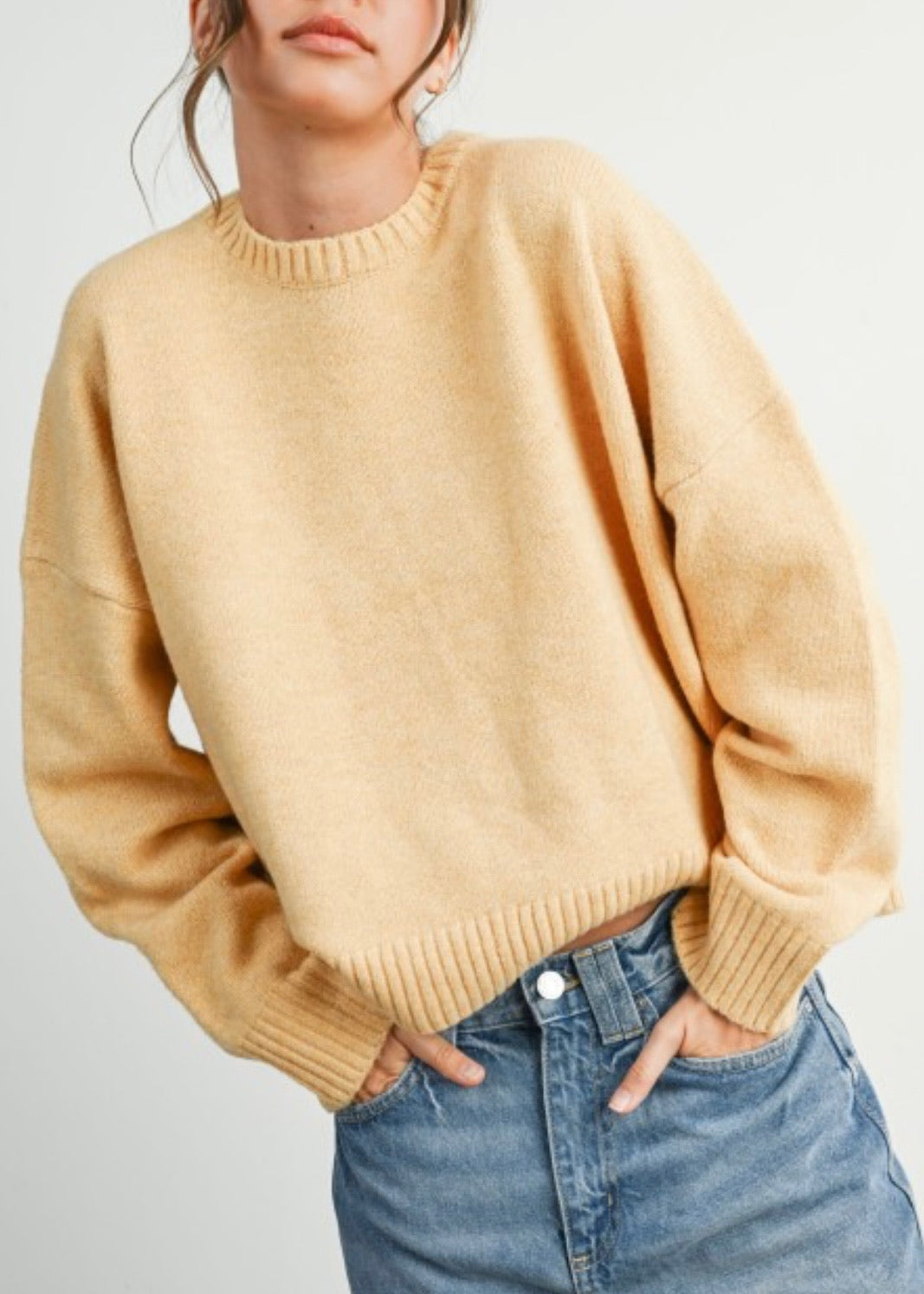 Butter Tie Back Sweater