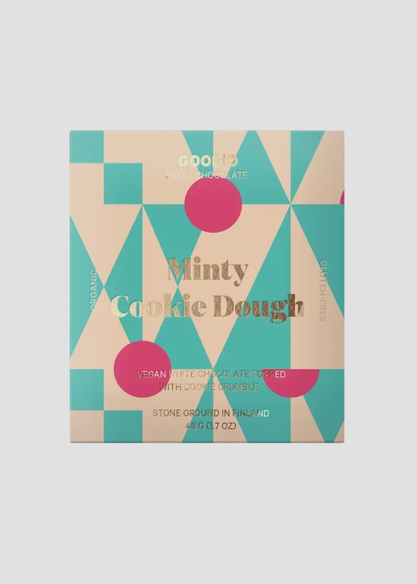 Minty Cookie Dough White Chocolate