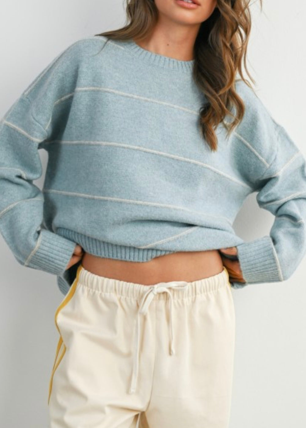 Evergreen Stripe Sweater