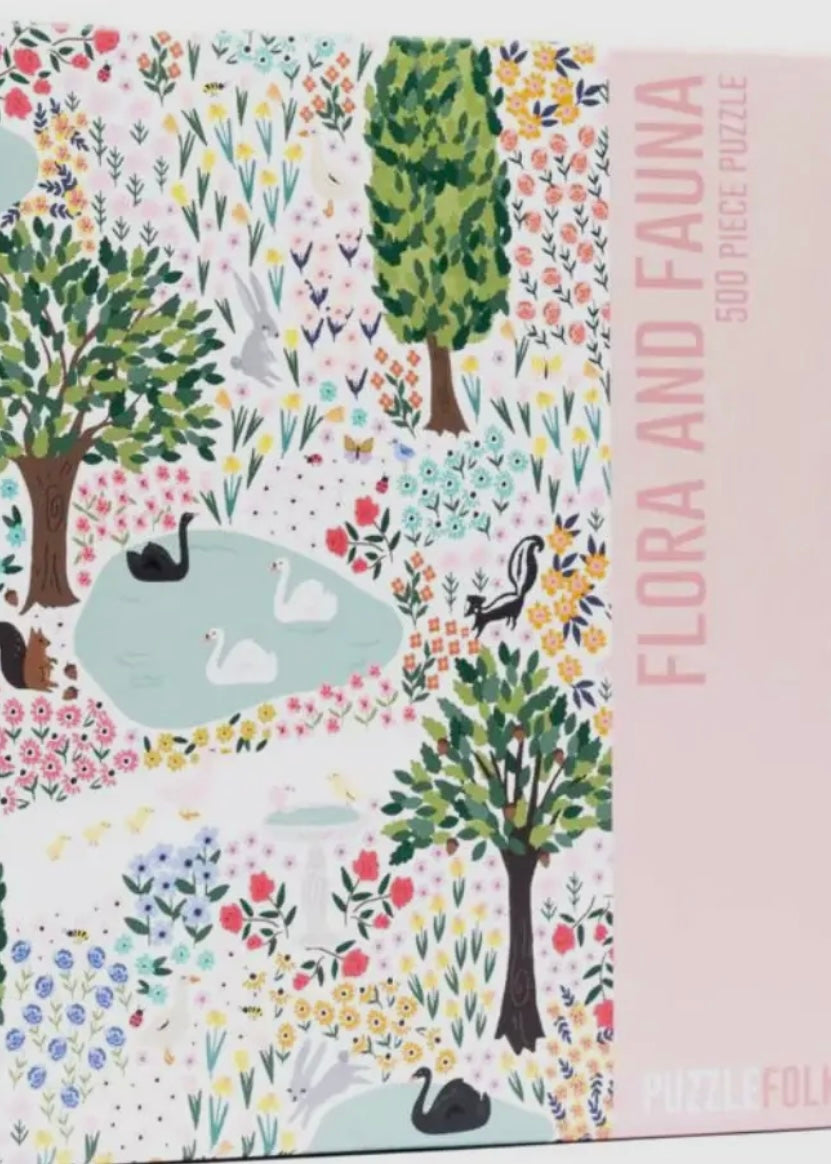 Flora & Fauna 500 Piece Puzzle