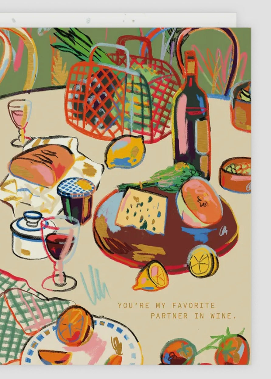 Partner in Wine Card