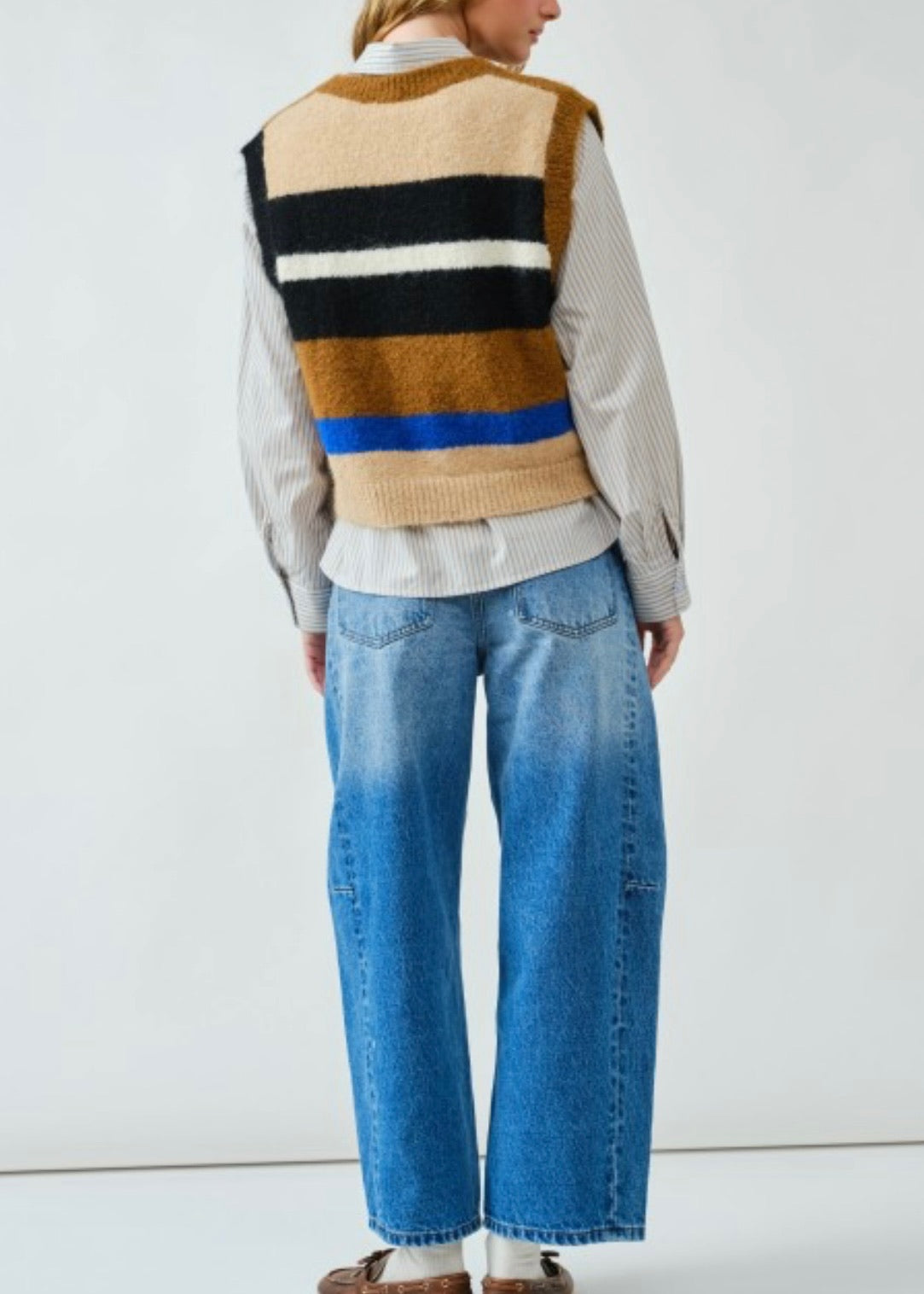 Louie Stripe Vest