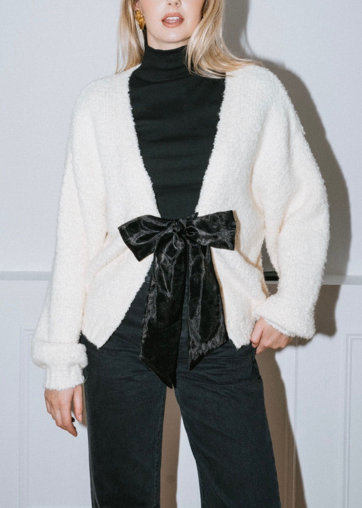 Elsa Bow Cardigan