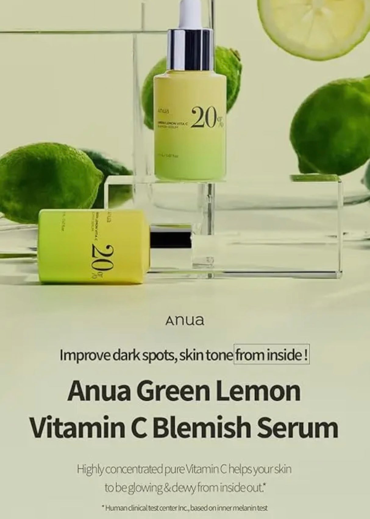 Anua Green Lemon Vitamin C Blemish Serum