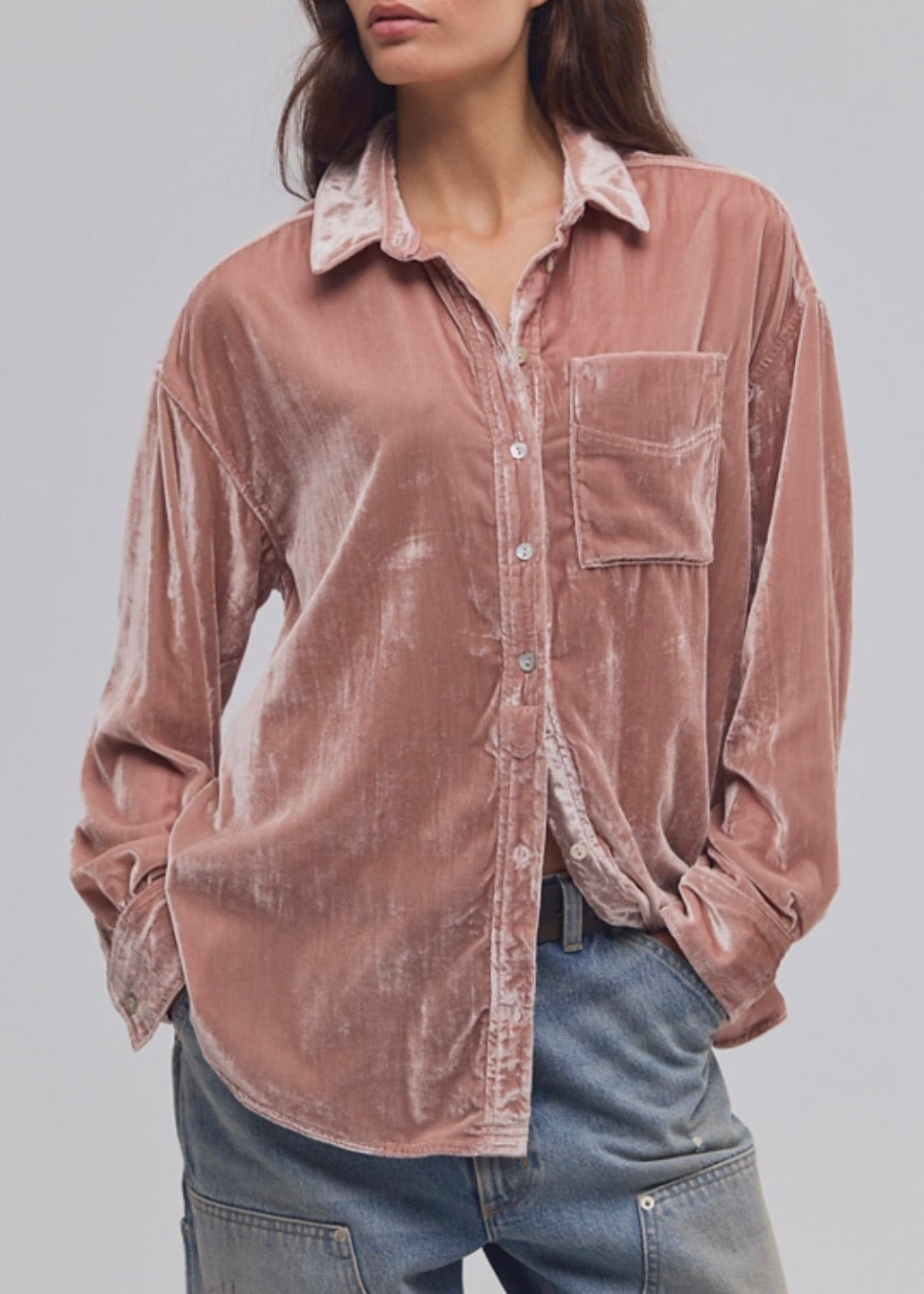 Lexi Velvet Shirt