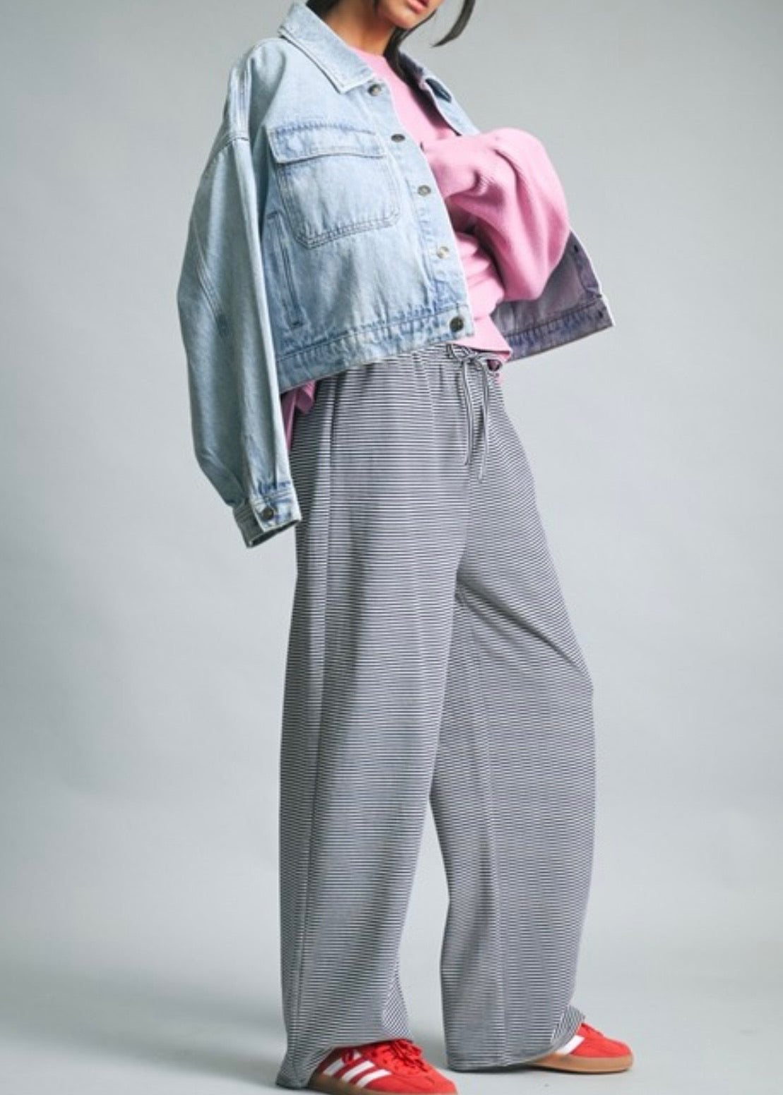 Cropped Denim Jacket