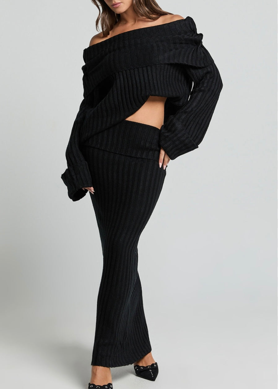 Brooks Off Shoulder Jumper