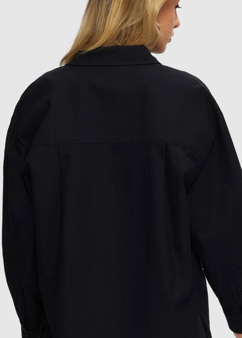 Oxford Blouse in Black