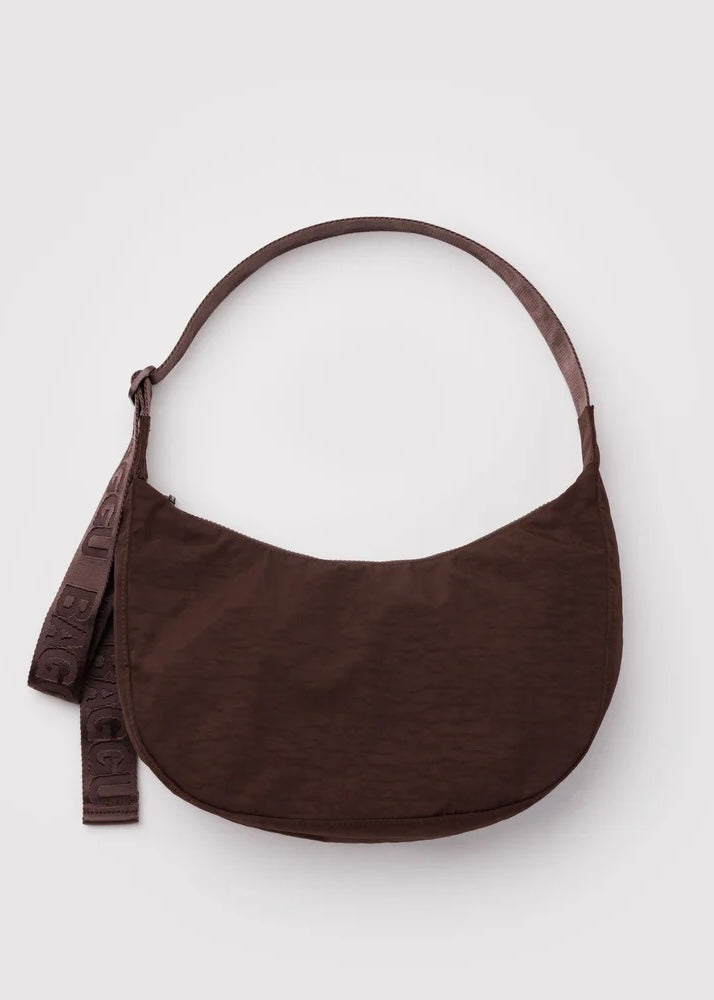 Medium Nylon Crescent Bag