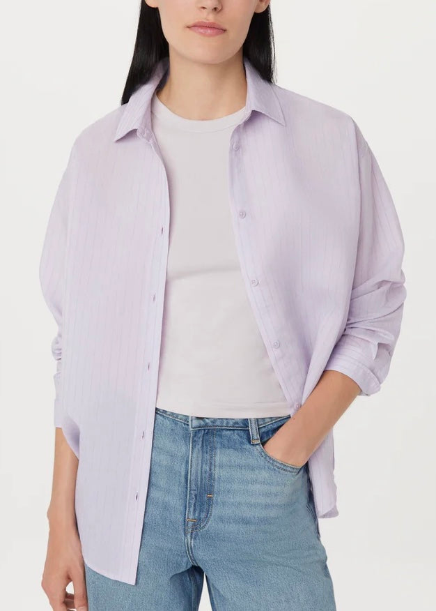 The Textured Sheer Shirt