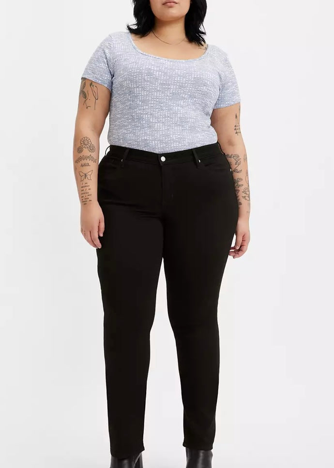 314 Shaping Straight Fit Jeans Plus Size