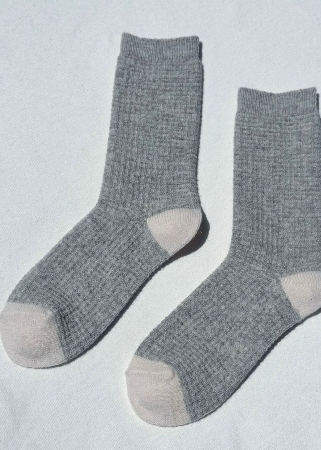Wool Waffled Socks