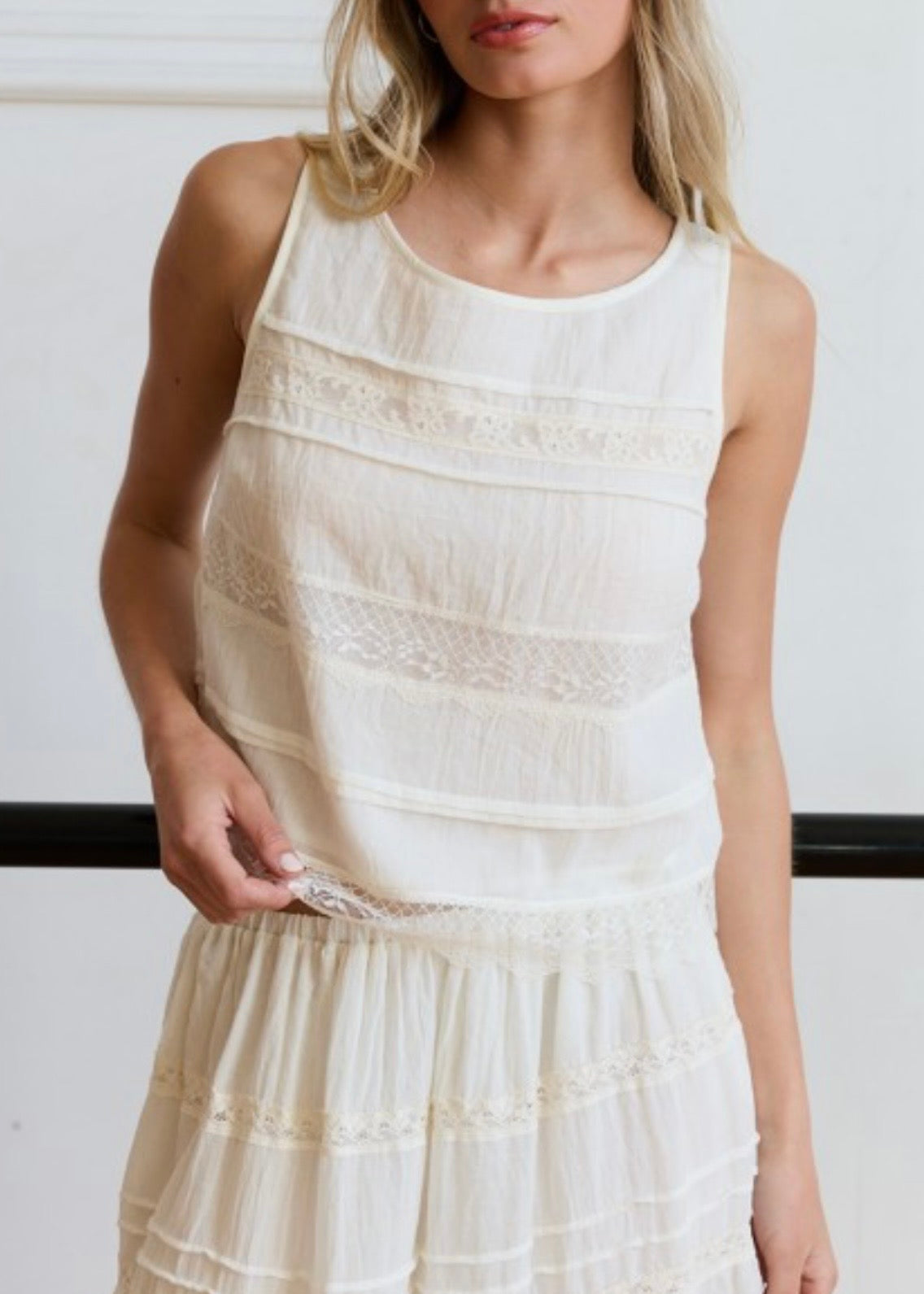 Becca Lace Top