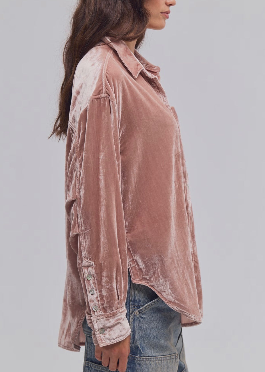 Lexi Velvet Shirt