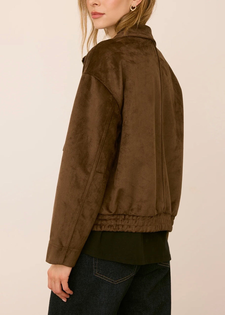*pre-order Ashton Suede Jacket