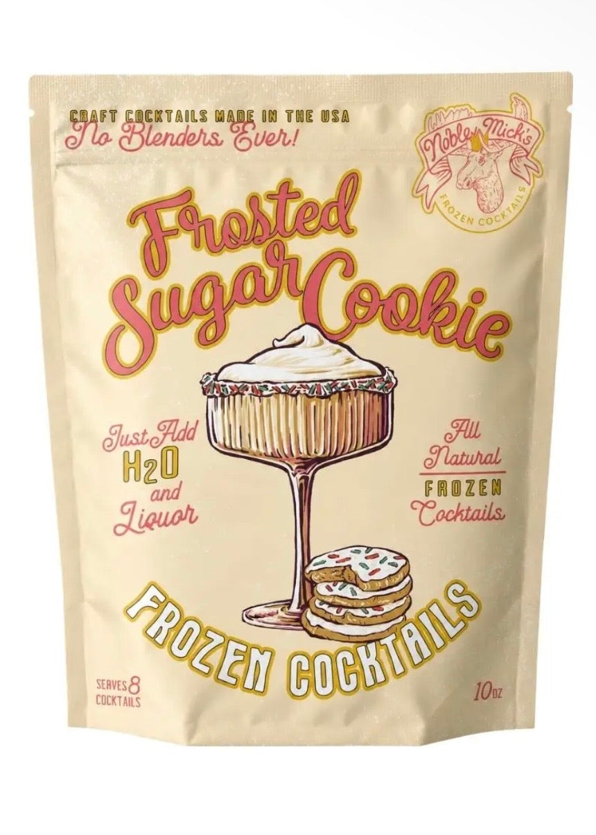 Frosted Sugar Cookie Frozen Cocktail