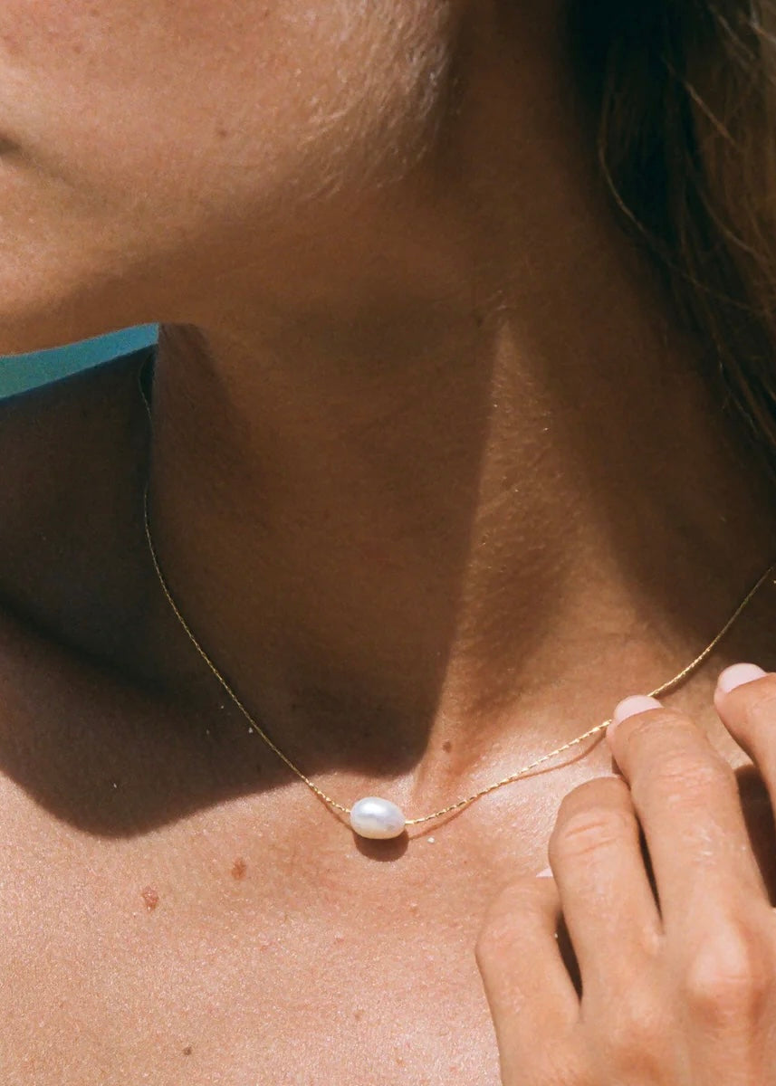 Baroque Pearl Choker