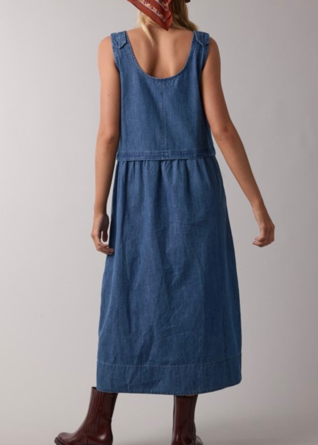 Joplin Midi Denim Dress