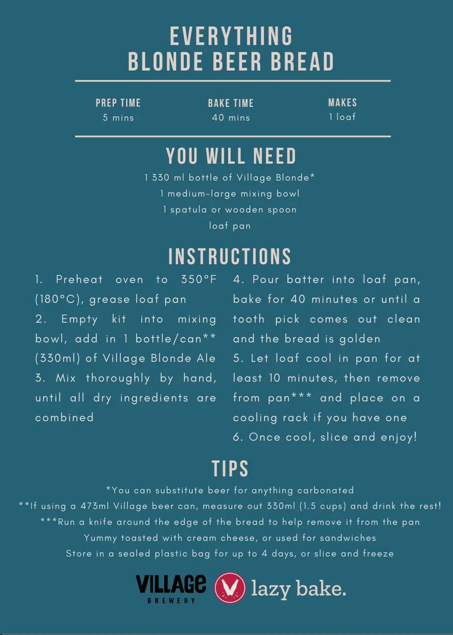 Everything Blonde Beer Bread