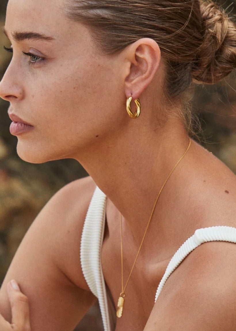 Everyday Twisted Hoops