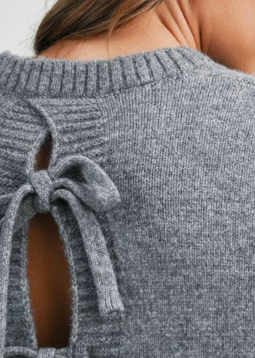 Butter Tie Back Sweater