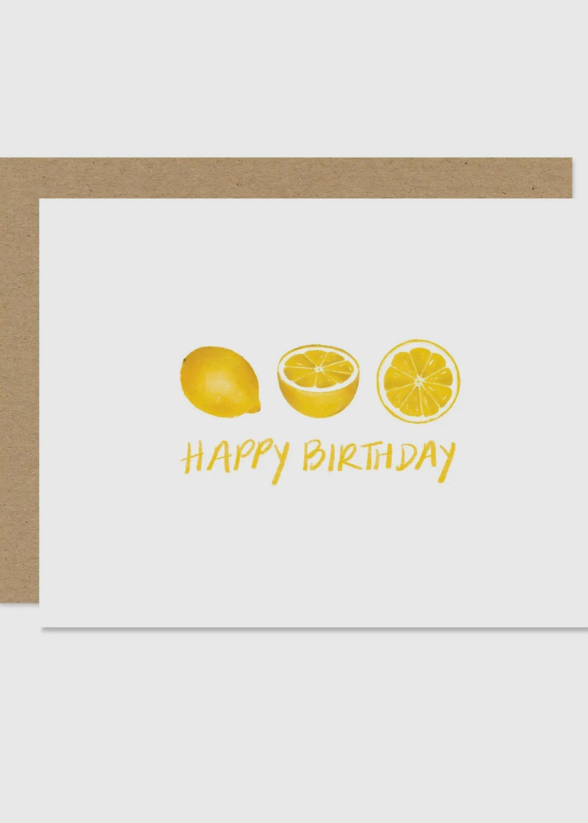 Lemons Birthday Card
