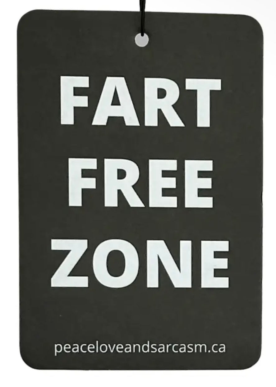 Fart Free Zone Air Freshener