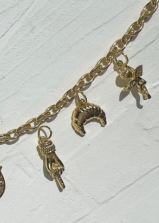 Drew Croissant Charm