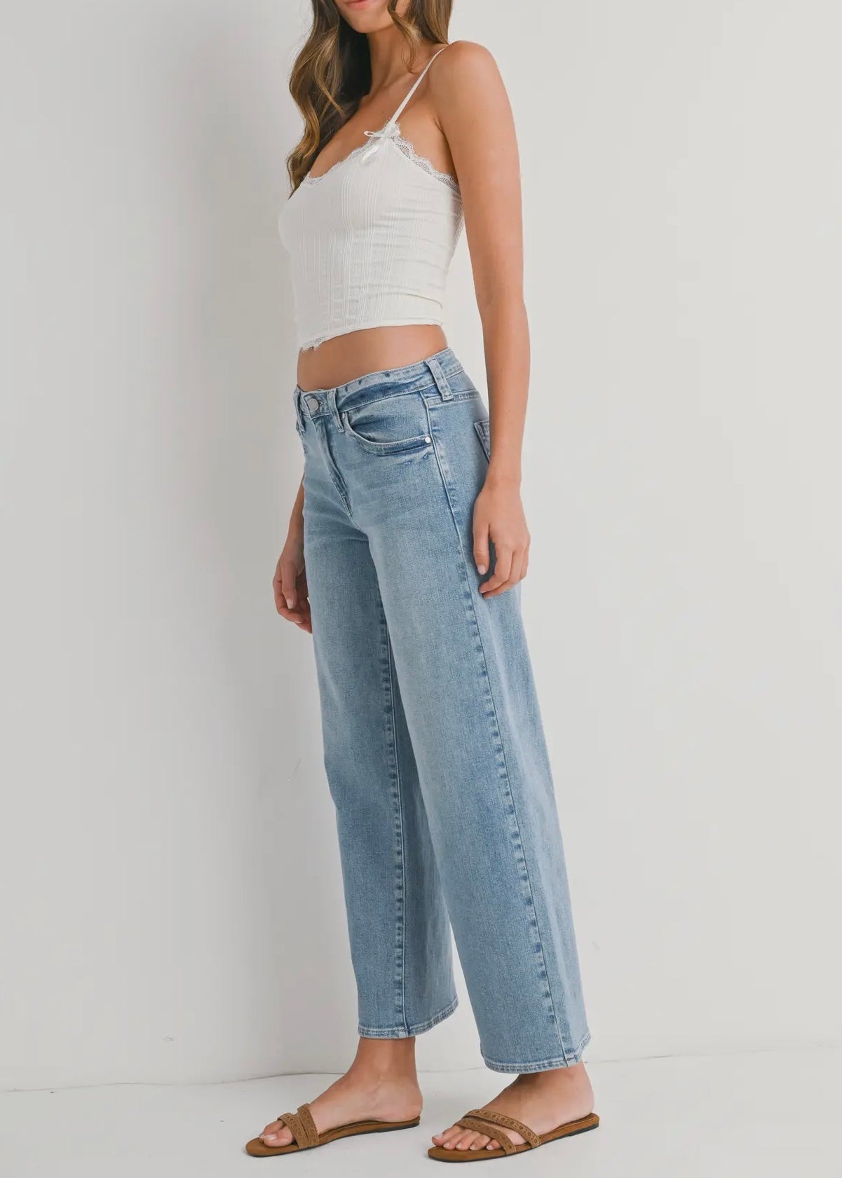 Petite Slim Wide Leg