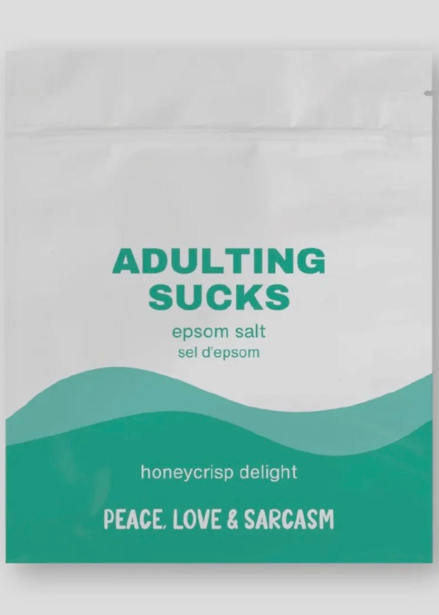 Adulting Sucks Epsom Salt Bath Soak