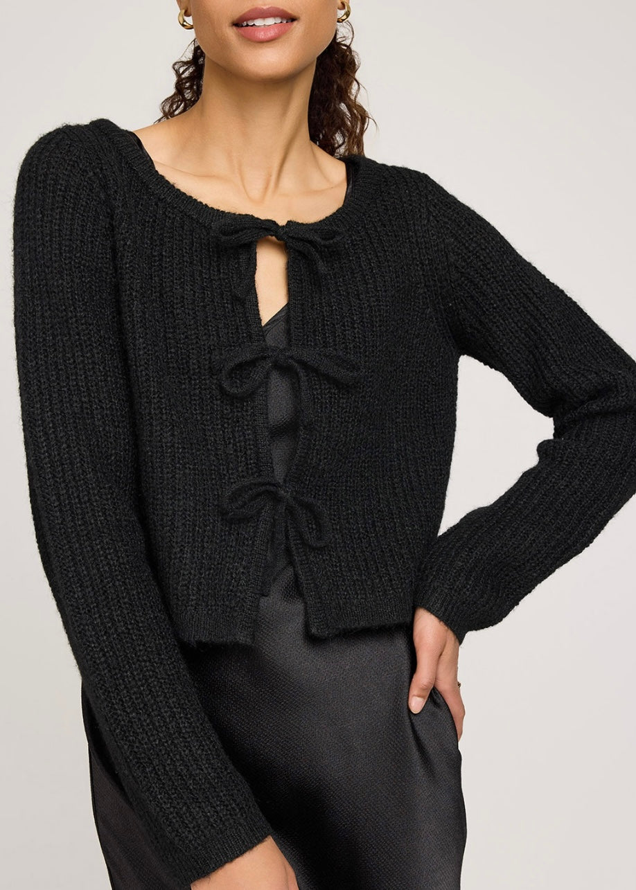 Shayla Tie Front Sweater