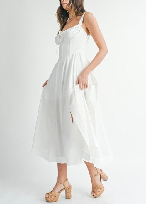 Vi Bustier Midi Dress